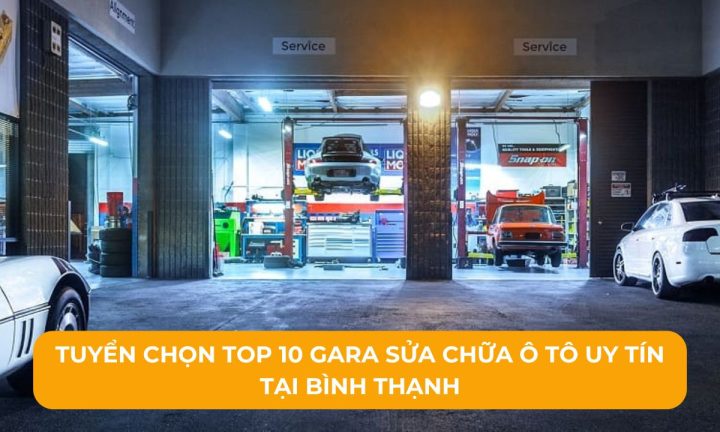 top gara sua chua o to tai binh thanh