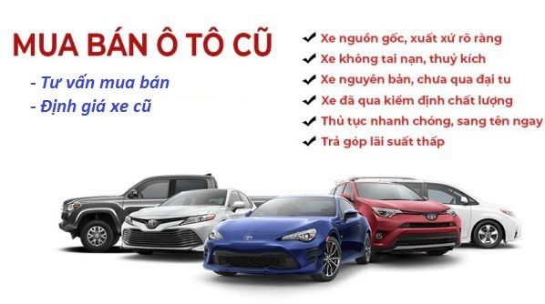 Tư vấn chi tiết quy trình mua bán xe ô tô cũ tại Mỹ Đình