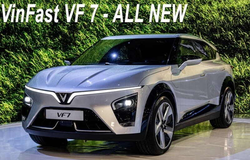 VinFast VF7, SUV điện 5 chỗ với vẻ ngoài trẻ trung và cá tính