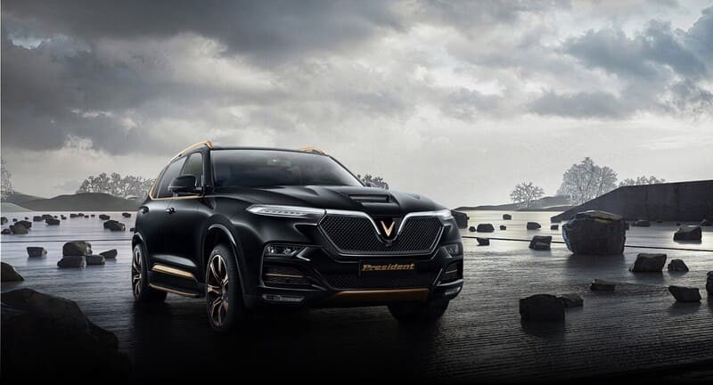 VinFast President, SUV 7 chỗ cao cấp với động cơ V8 mạnh mẽ