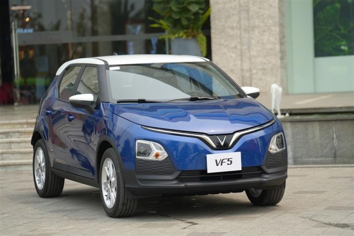 xe ô tô đẹp nhất việt nam vinfast vf 5 trẻ trung