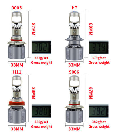 Cận cảnh chân cắm của đèn bi cầu LED mini