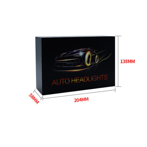 Phụ tùng đèn xe ô tô bi cầu LED mini đã lắp đặt