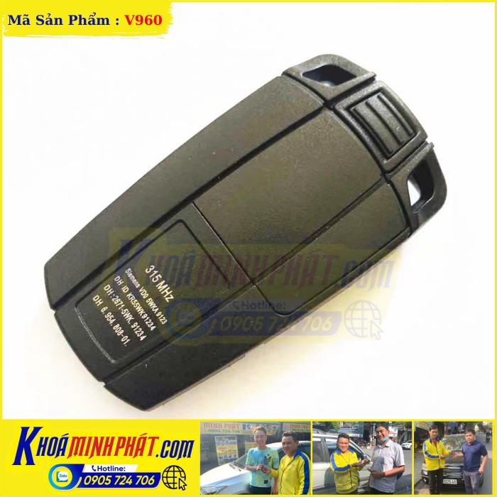 Vỏ chìa khóa ô tô BMW bền bỉ, bảo vệ linh kiện bên trong