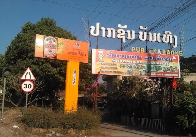 Nhà hàng Saynamsan, điểm dừng chân ăn trưa lý tưởng trên hành trình du lịch Lào bằng xe ô tô