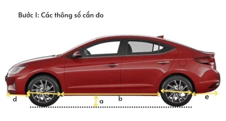 Xác định các thông số kỹ thuật xe để làm cầu vào nhà chính xác