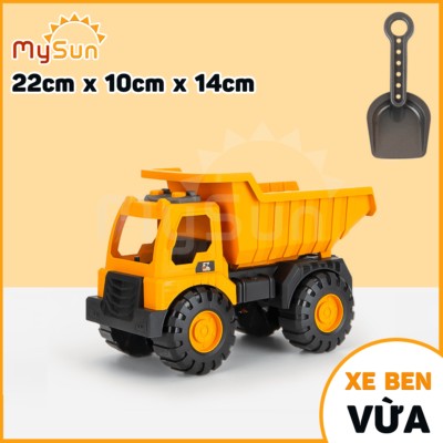 Xe ben đồ chơi chở cát bằng nhựa ABS cao cấp, bền bỉ và an toàn