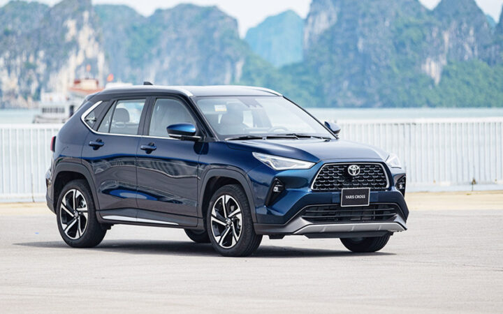 Xe ô tô 5 chỗ Yaris Cross tiện lợi khi đi sân bay Nội Bài