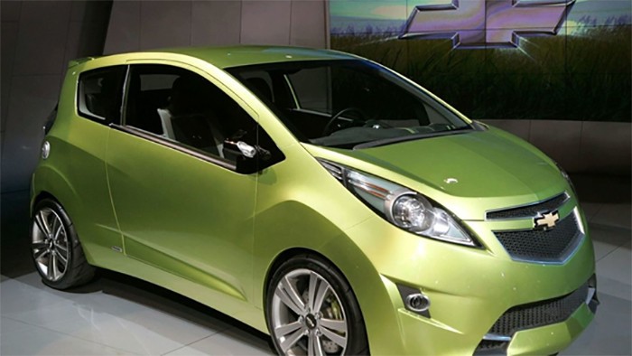 Ngoại thất ấn tượng của Chevrolet Beat phiên bản máy dầu