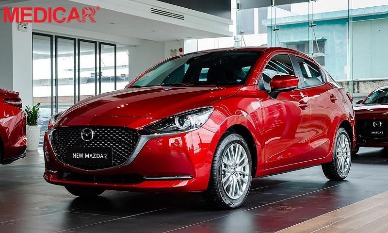 Mazda 2 – sedan hạng B với thiết kế đẹp, tiện nghi, giá dưới 1 tỷ