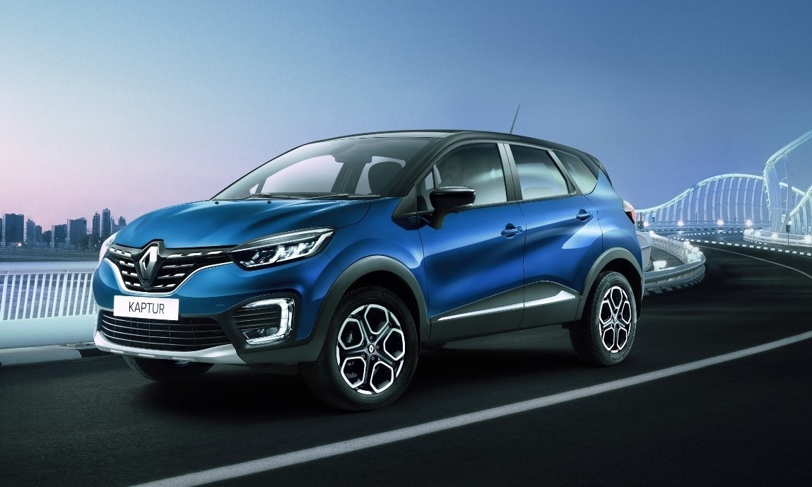 Renault Kaptur, một trong các mẫu xe ô tô mẫu cao nhập khẩu