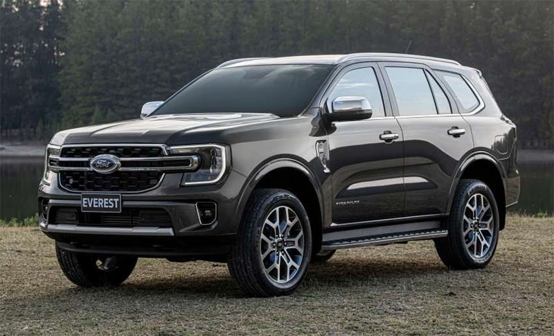 Ford Everest với thiết kế hầm hố và mạnh mẽ