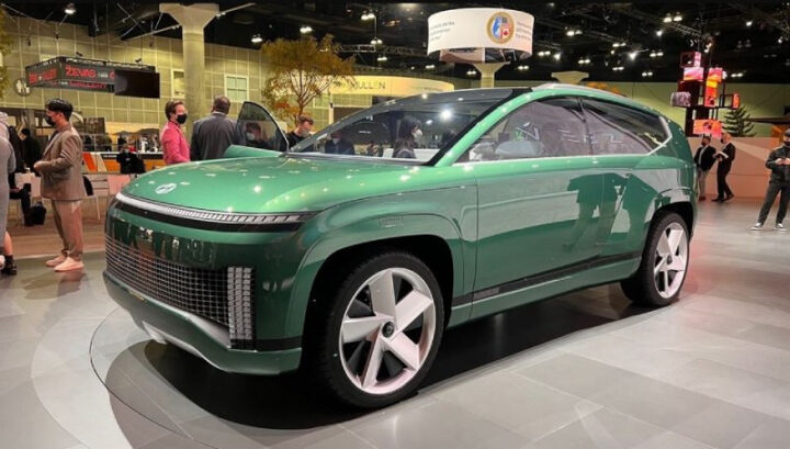 Hyundai Seven Concept, mẫu SUV ô tô điện tự hành với không gian nội thất sang trọng