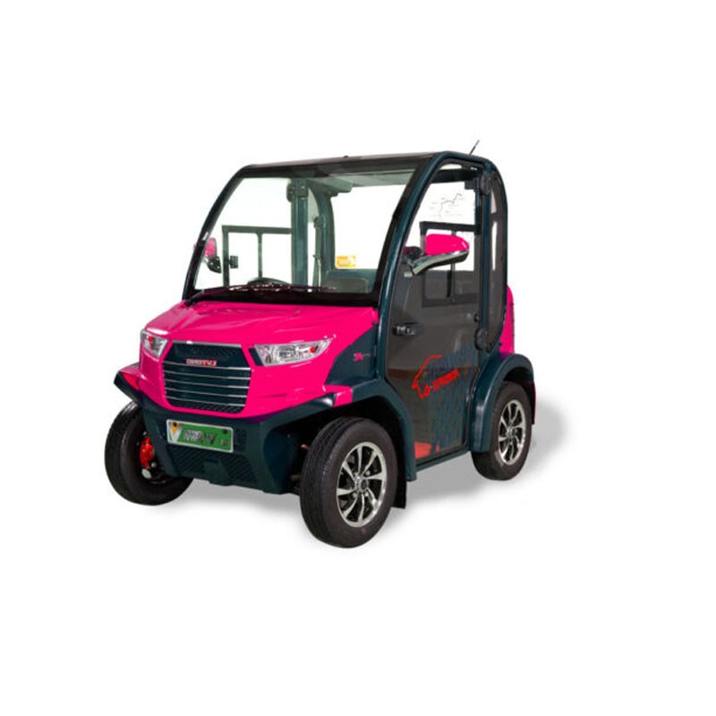 Mẫu xe ô tô điện mini 2 chỗ LVTONG LT-S2.DB màu trắng