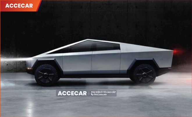 Tesla Cybertruck, mẫu xe ô tô điện bán tải với thiết kế góc cạnh, độc đáo