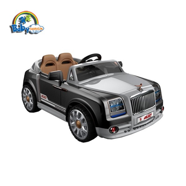 Xe ô tô Rolls Royce điện trẻ em màu đen sang trọng