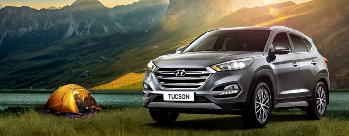 Khoang hành lý rộng rãi của xe ô tô cắm trại SUV, lý tưởng cho đồ dùng gia đình