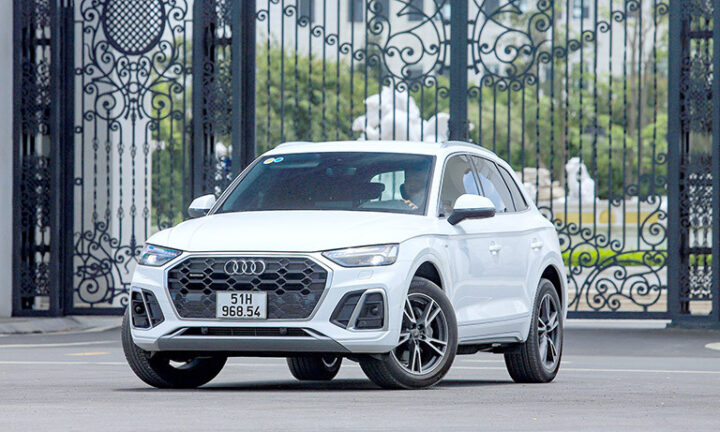 Lưới tản nhiệt bát giác của Audi Q5 phiên bản mới, điểm nhấn của một chiếc xe ô tô hạng sang cho nữ
