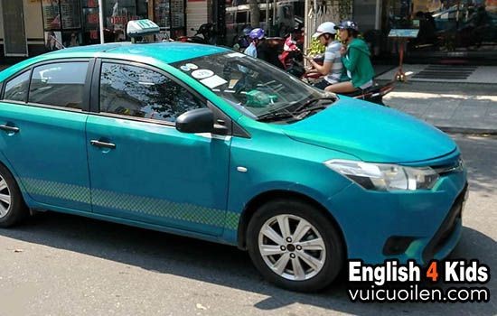Thực hành cách đọc từ vựng xe ô tô tiếng Anh với hình ảnh minh họa chi tiết.