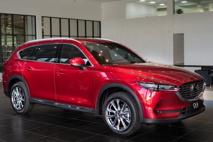 Mazda CX-8, dòng xe 7 chỗ tiện nghi cho chuyến xe ô tô đi Vũng Tàu từ Trà Vinh