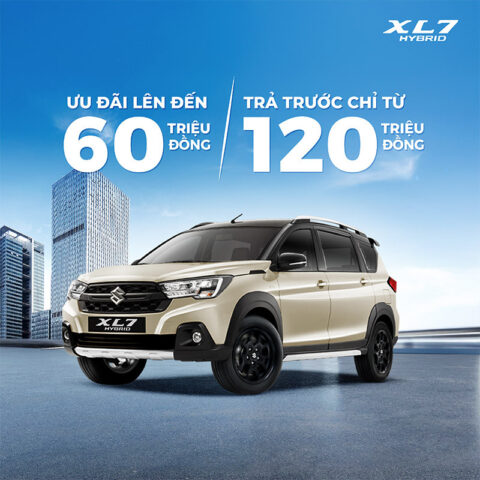 Xe Suzuki XL7 mới với phong cách thể thao và giá cả phải chăng
