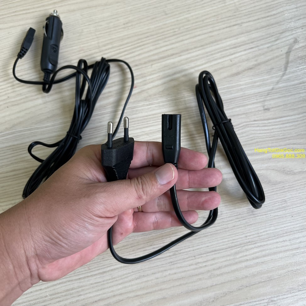 Trọn bộ phụ kiện của bơm hơi điện BXD12