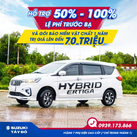 Nội thất rộng rãi của Suzuki Ertiga với ba hàng ghế