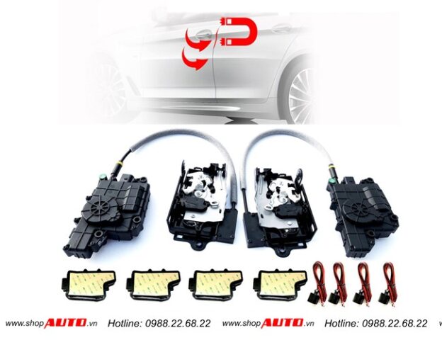 Bộ cửa hít tự động cho xe Honda CRV giúp đóng cửa êm ái và an toàn