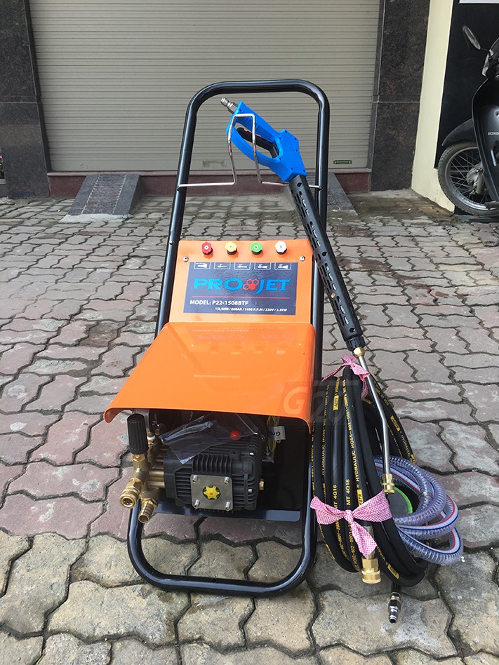 Hình ảnh tổng thể máy rửa xe ô tô cao áp Projet P22-1508BTF