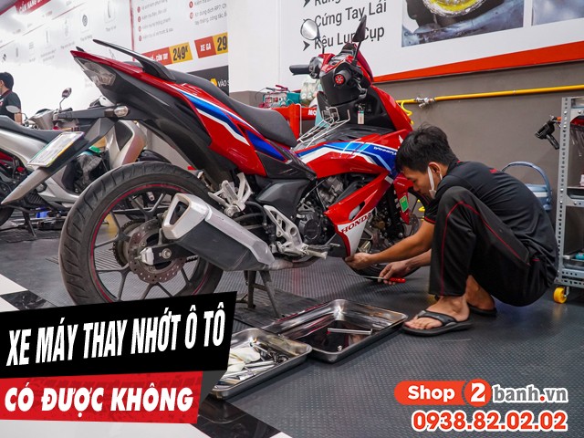 Kiểm tra khả năng tương thích của nhớt ô tô cho xe máy trước khi sử dụng