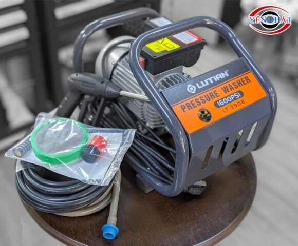 Thiết kế máy bơm rửa xe ô tô cao áp Lutian LT-390B chuyên nghiệp