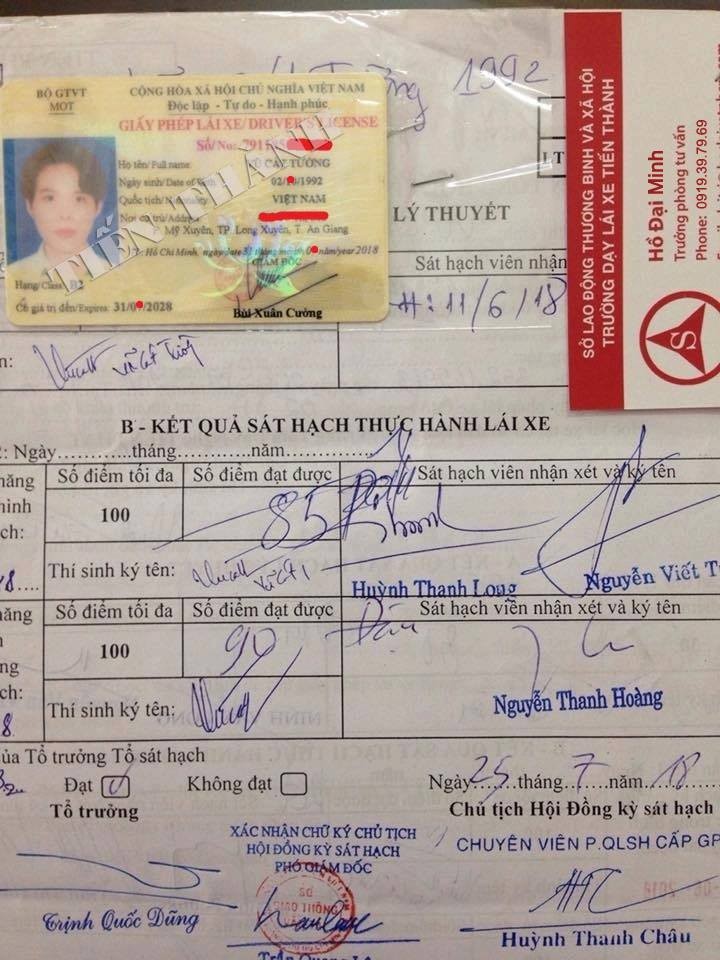 Một góc bãi thực hành lái xe của Trường SBV, nơi học viên rèn luyện kỹ năng