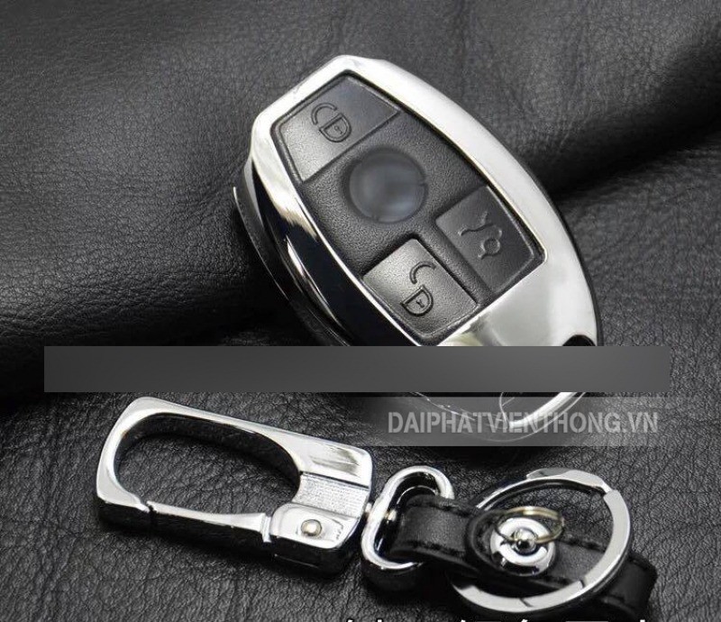 Mẫu ốp bọc chìa khoá xe ô tô Mercedes cao cấp, thiết kế tinh xảo