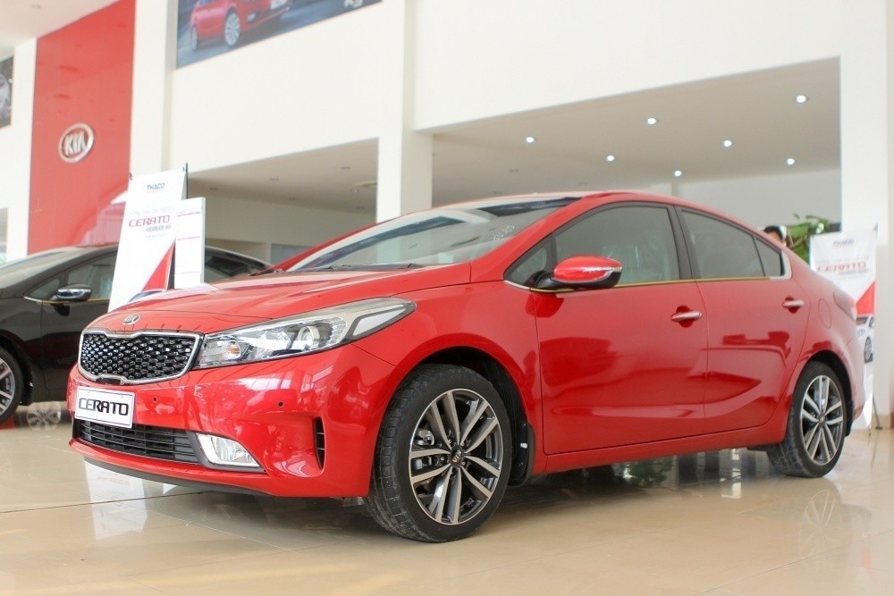 Kia Cerato, một mẫu xe ăn khách khác của Kia tại thị trường Việt Nam