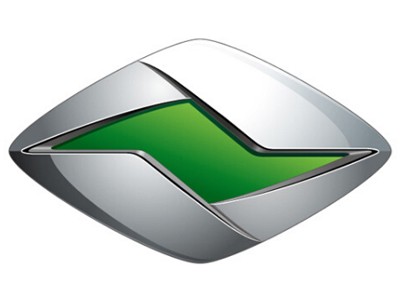 Logo xe RANZ với tên thương hiệu đơn giản, biểu tượng của hãng xe điện Trung Quốc