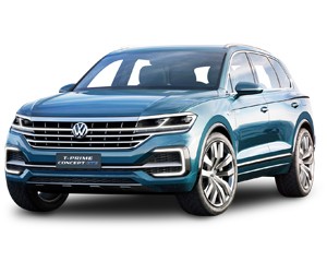 Mẫu xe Volkswagen Golf màu trắng hiện đại, tượng trưng cho sự phổ biến và thiết kế thân thiện