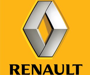 Logo Renault với hình viên kim cương vững chãi, biểu tượng cho sự bền vững, đổi mới và phong cách