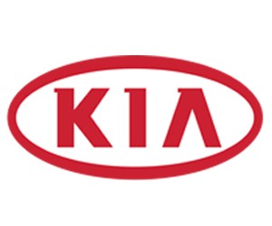 Logo KIA với tên thương hiệu trong hình oval, tượng trưng cho sự nhận diện mạnh mẽ và khát vọng phát triển