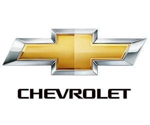 Logo Chevrolet với biểu tượng dấu thập màu vàng, tượng trưng cho sự mạnh mẽ, đẳng cấp và thời trang