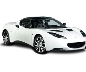 Mẫu xe thể thao Lotus Exige màu xanh, đại diện cho thiết kế trọng lượng nhẹ và hiệu suất cao
