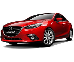 Dòng xe Mazda 3 màu trắng tinh tế, biểu tượng của thiết kế KODO và công nghệ SkyActiv