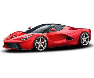 Dòng xe Ferrari 488 GTB màu đỏ rực, tượng trưng cho tốc độ, đam mê và thiết kế thể thao