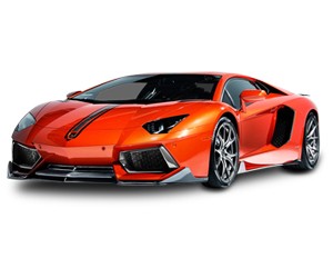 Mẫu siêu xe Lamborghini Aventador màu vàng nổi bật, tượng trưng cho hiệu suất đỉnh cao và thiết kế táo bạo