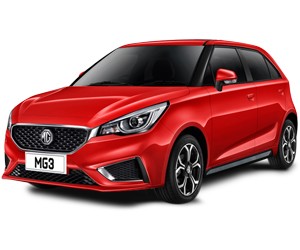 Mẫu xe MG ZS màu đỏ, đại diện cho dòng SUV đô thị hiện đại