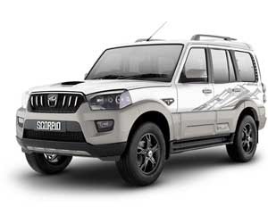 Dòng xe Mahindra Scorpio màu bạc, minh họa cho xe SUV Ấn Độ mạnh mẽ và bền bỉ