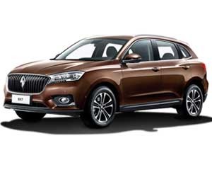 Mẫu xe Borgward BX7 màu trắng, minh họa cho sự hồi sinh của thương hiệu Đức dưới sự hỗ trợ của Trung Quốc