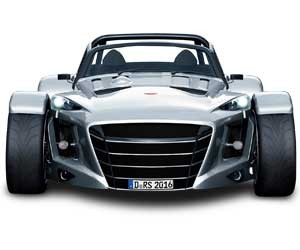 Mẫu xe Donkervoort D8 GTO màu đen, đại diện cho xe thể thao hiệu suất cao và độc đáo
