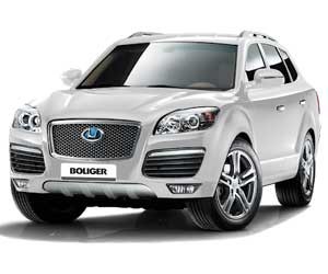 Mẫu xe Hawtai B35 màu vàng, minh họa cho xe SUV Trung Quốc với thiết kế lấy cảm hứng từ Porsche