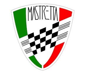 Logo xe Mastretta với tên thương hiệu đơn giản, biểu tượng của hãng xe hơi Mexico