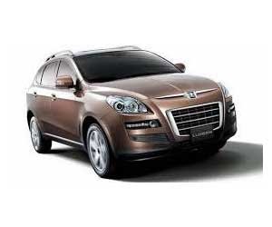 Mẫu xe Yulon Luxgen 7 SUV màu trắng, minh họa cho dòng xe Đài Loan với công nghệ hiện đại